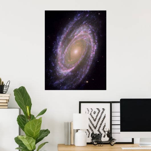 M81 Galaxy Poster (Thuiskantoor)