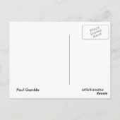 M81 spiraalstelsel briefkaart (Achterkant)