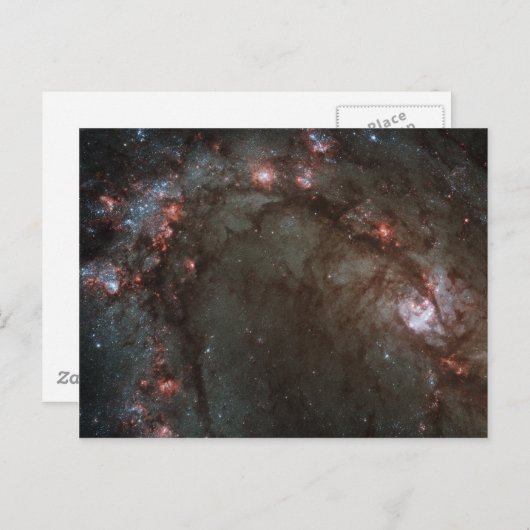 M83 Spiral Galaxy NASA Briefkaart (Voorkant / Achterkant)