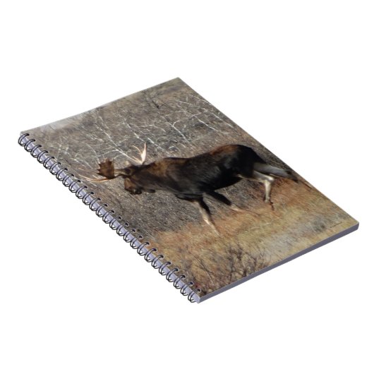 M8 Bull Moose in Scrub Brush Notitieboek (Rechterzijde)