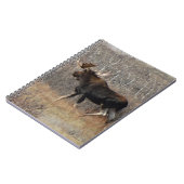 M8 Bull Moose in Scrub Brush Notitieboek (Linkerzijde)