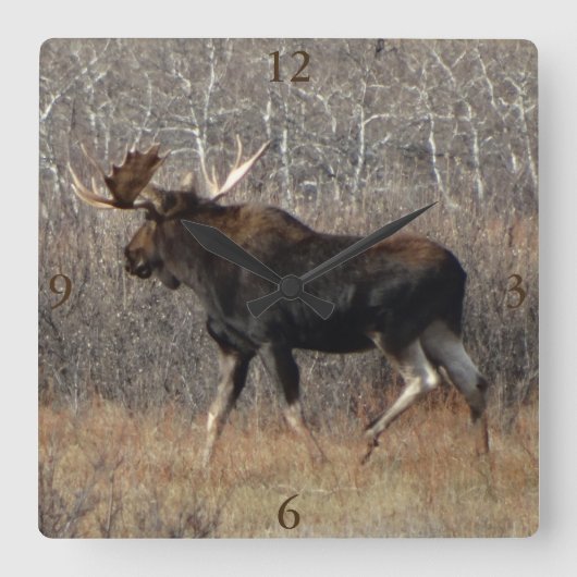 M8 Eland Vierkante Klok (Voorkant)