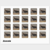 M8 Eland Vierkante Sticker (Vel)