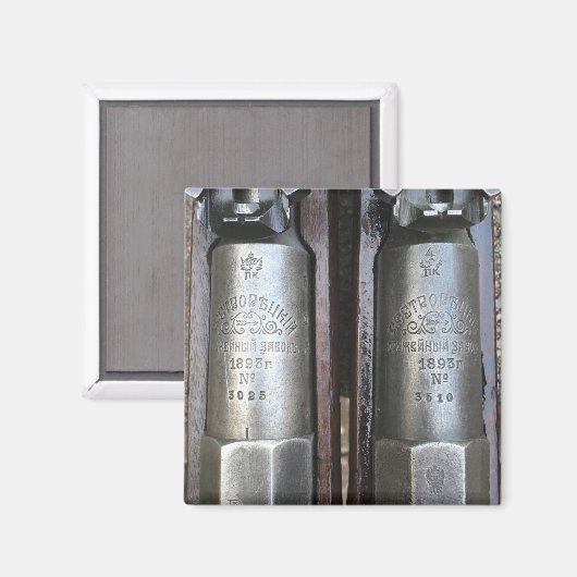 M91 Sestroryetsk Mosin Nagant magneet (Voorkant / Achterkant)