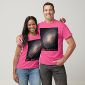 M96 Spiral Galaxy Messier Object 96 Ruimteastronoo T-shirt (Unisex)