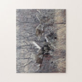 M9 Eland in liggende positie Legpuzzel (Verticaal)