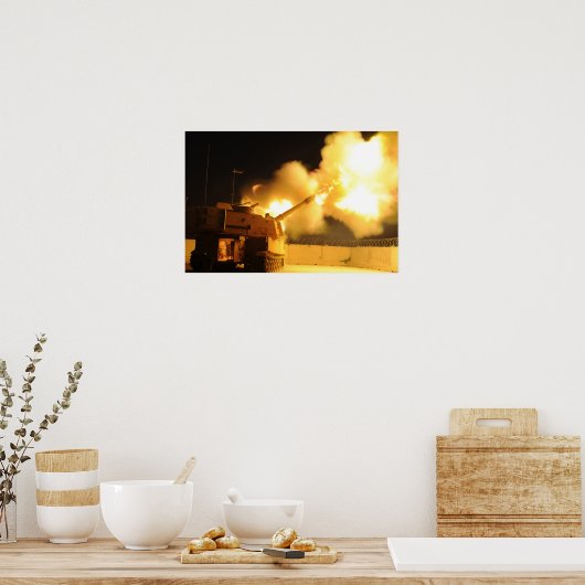 M-109A6 Paladin Poster (Keuken)