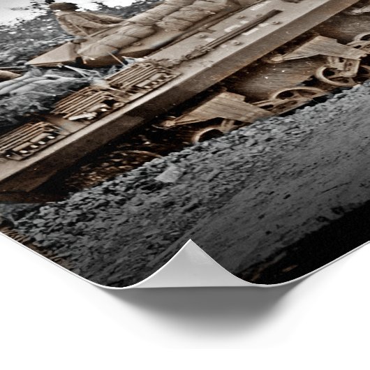 M-10 Tank oestroyer WWII Poster (Hoek)