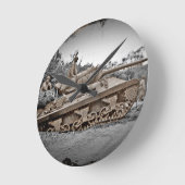 M-10 Tank oestroyer WWII Ronde Klok (Hoek)