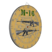 M-16 DARTBORD (Voorkant Links)