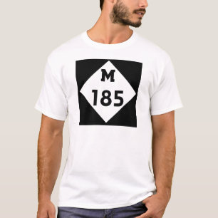 M-185 Mackinac Island Michigan Highway T-shirt