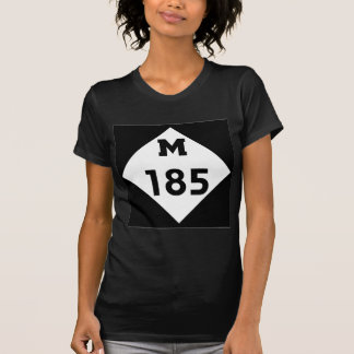 M-185 Mackinac Island Michigan Highway T-shirt