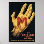 M 1931 Movie-Poster Poster (Voorkant)