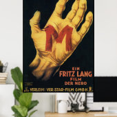 M  1931 Movie-Poster Poster (Thuiskantoor)