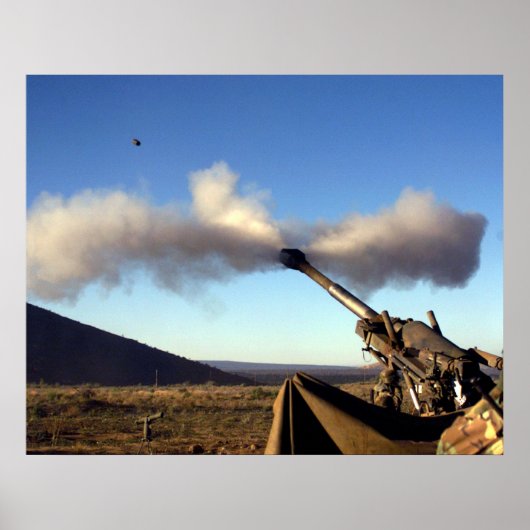 M-198 Howitzer Poster (Voorkant)