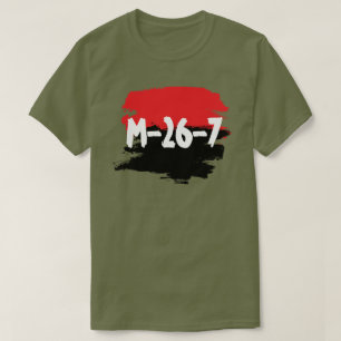 M-26-7 verde olivo t-shirt