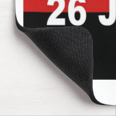 M-26-7 vlag - Bandera del Movimiento 26 de Julio. Muismat (Hoek)