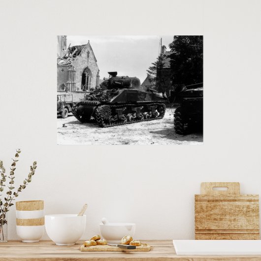 M-4 Sherman Poster (Keuken)