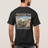 M-60 PATTON TANK T-shirt (Achterkant)
