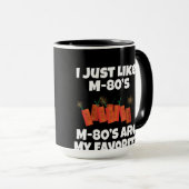 M-80 Fireworks Favoriete M80-racker Mok (Voorkant rechts)