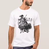 M.A.D.-Skeleton Rocker T-shirt (Voorkant)