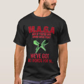 M.A.G.A. Twee woorden T-shirt (Voorkant)