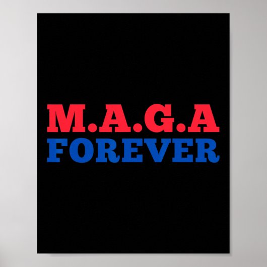 M.a.g.a. Voor altijd Poster (Voorkant)