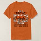 m A Mountain Biking Dad Cycling Lover Funny 1 T-shirt (Design voorkant)