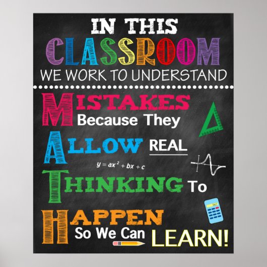 M.A.T.H. Poster leraar (Voorkant)