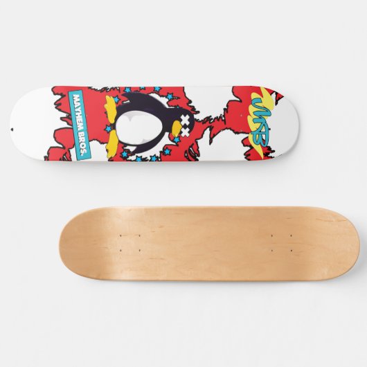M.B. DE PENGUIN SKATEBOARD (Horizontaal)