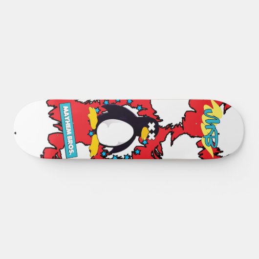 M.B. DE PENGUIN SKATEBOARD (Horizontaal)
