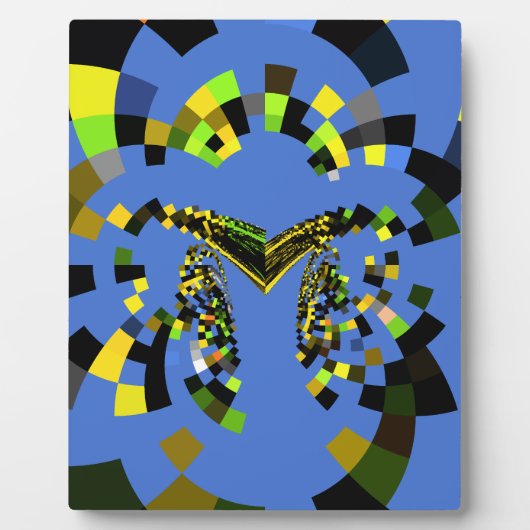 M Blauw Fotoplaat (Voorkant)