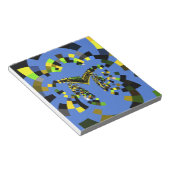 M Blauw Notitieblok (Schuin)