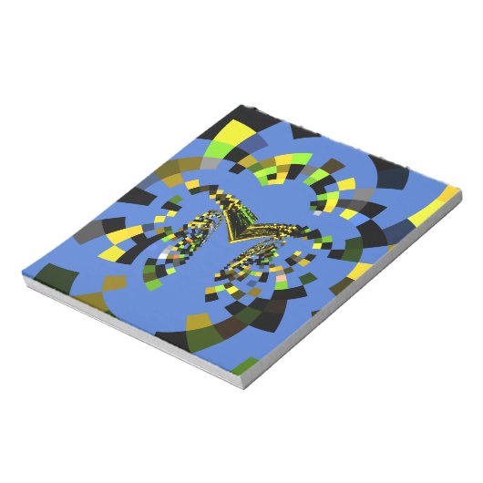 M Blauw Notitieblok (Linkerzijde)