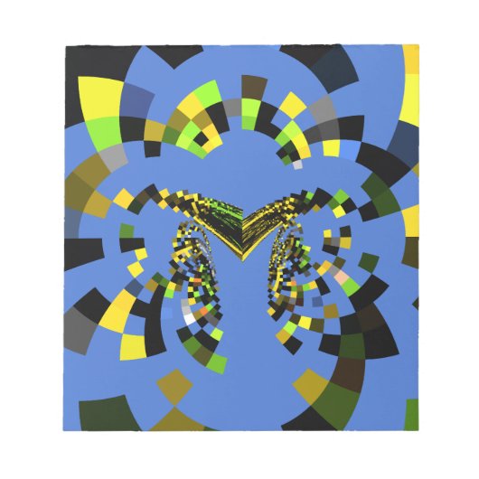 M Blauw Notitieblok (Voorkant)