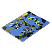 M Blauw Notitieboek (Linkerzijde)