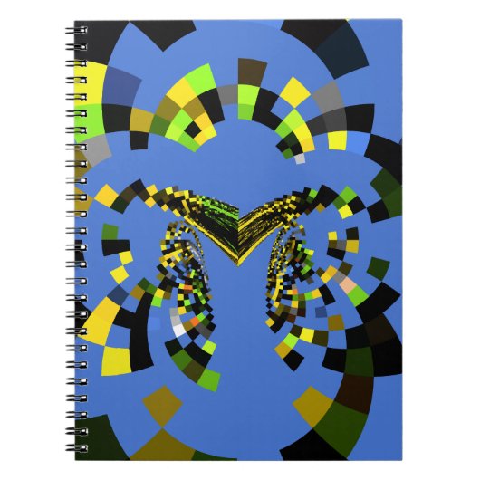 M Blauw Notitieboek (Voorkant)