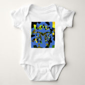 M Blauw Romper (Voorkant)