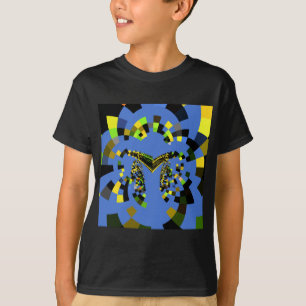 M Blauw T-shirt