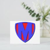 M BRIEFKAART (Staand voorkant)