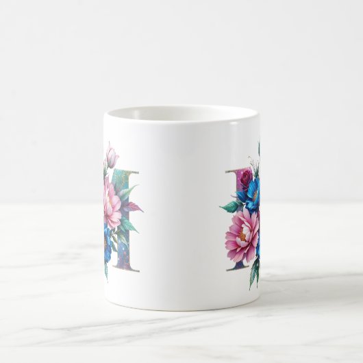 M Coffee Mok – Floral Design voor Gifting (Center)