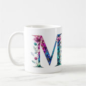 M Coffee Mok – Floral Design voor Gifting (Links)