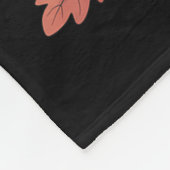 M Costume On Pumpkin Halloween Meranian  Fleece Deken (Hoek)