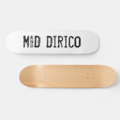 M&D Bare Wood Dirico Persoonlijk Skateboard (Horizontaal)