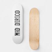 M&D Bare Wood Dirico Persoonlijk Skateboard (Voorkant)