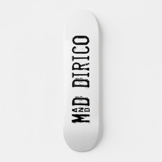 M&D Bare Wood Dirico Persoonlijk Skateboard (Voorkant)