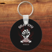 M Dam Goju Ryu Karate - Volwassenen Sleutelhanger (Voorkant)
