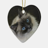 M ` Dame Keramisch Ornament (Links)