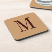 "M" DRANKJES ONDERZETTER (Linkerzijde)