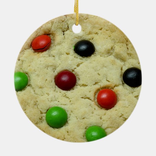 M en M Sugar Cookie Ornament (Achterkant)